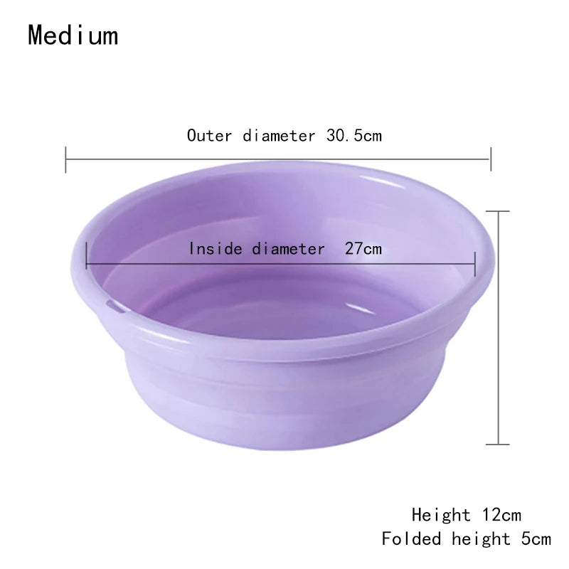 Foldable Plastic Basin Portable