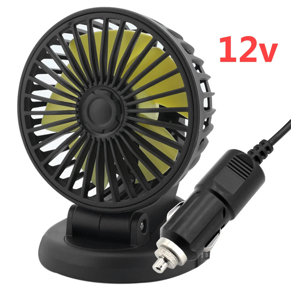 USB Car Fan 360 All-Round Adjustable