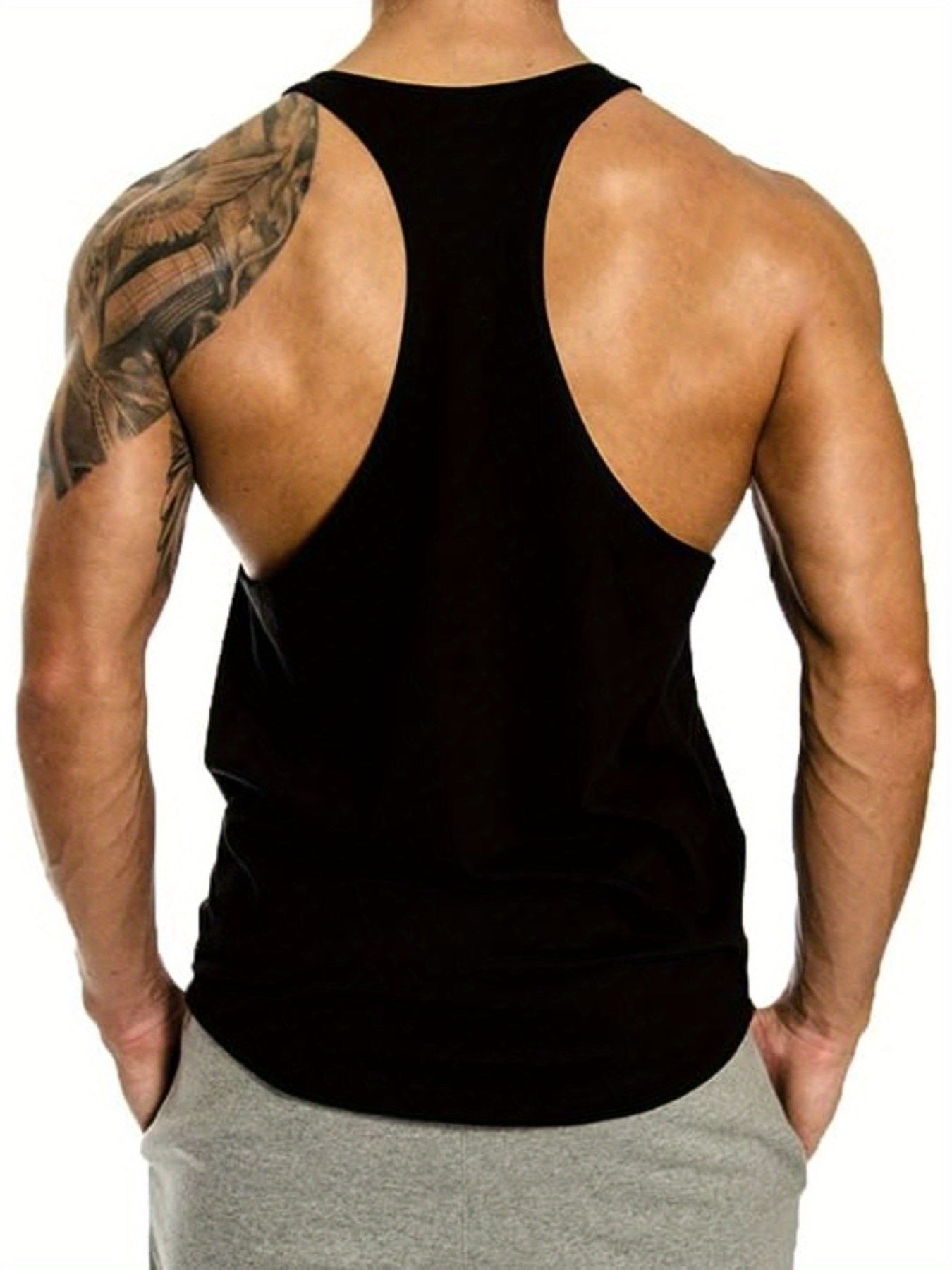 Top con Estampado de Esqueleto Anime para Hombre