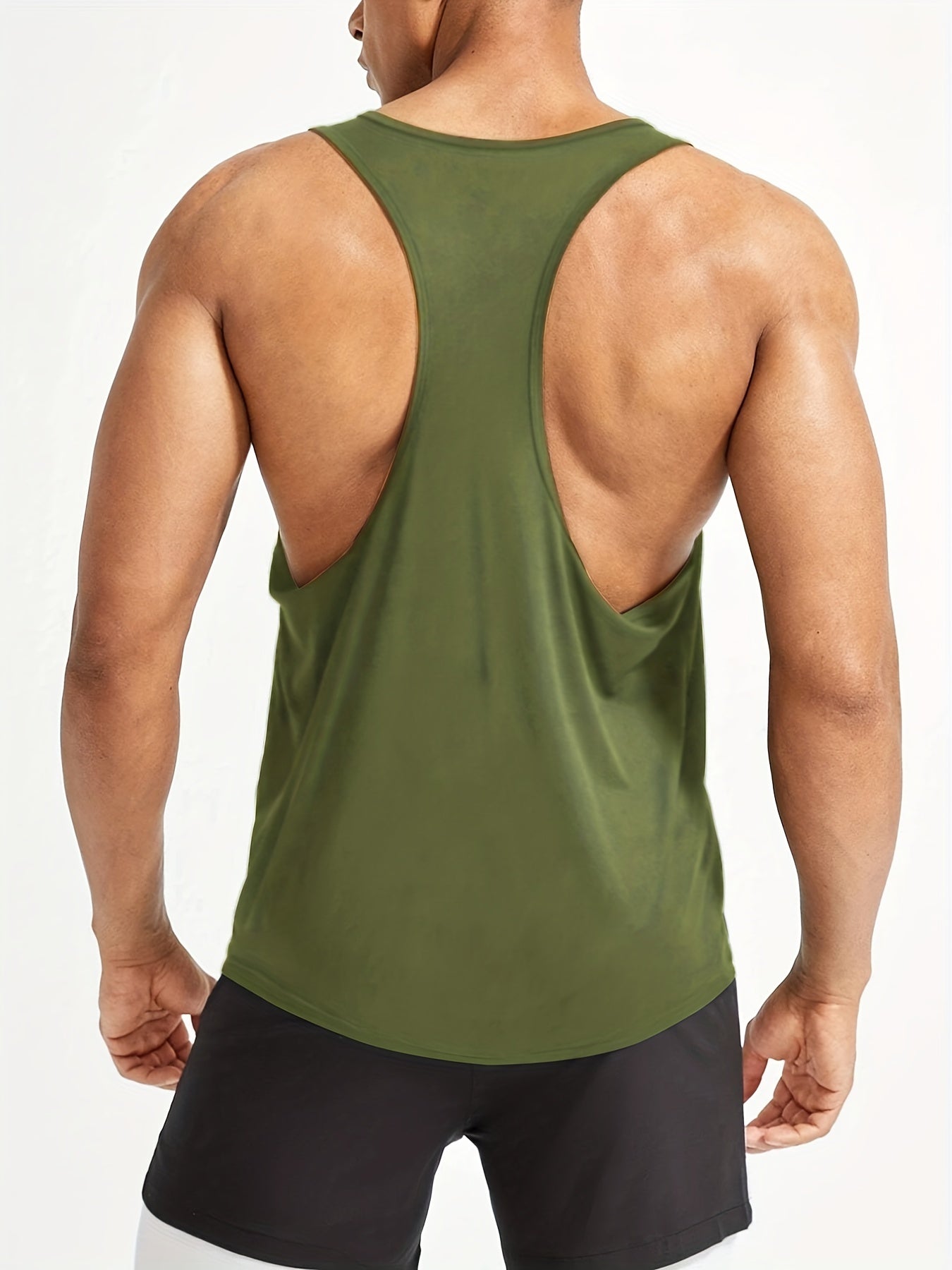 Top con Estampado de Mancuernas GYM para Hombre