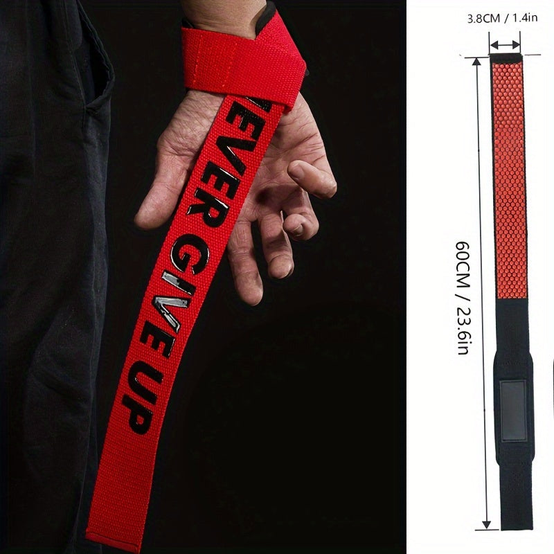 1 Par de Correas Acolchadas para Levantamiento de Pesas