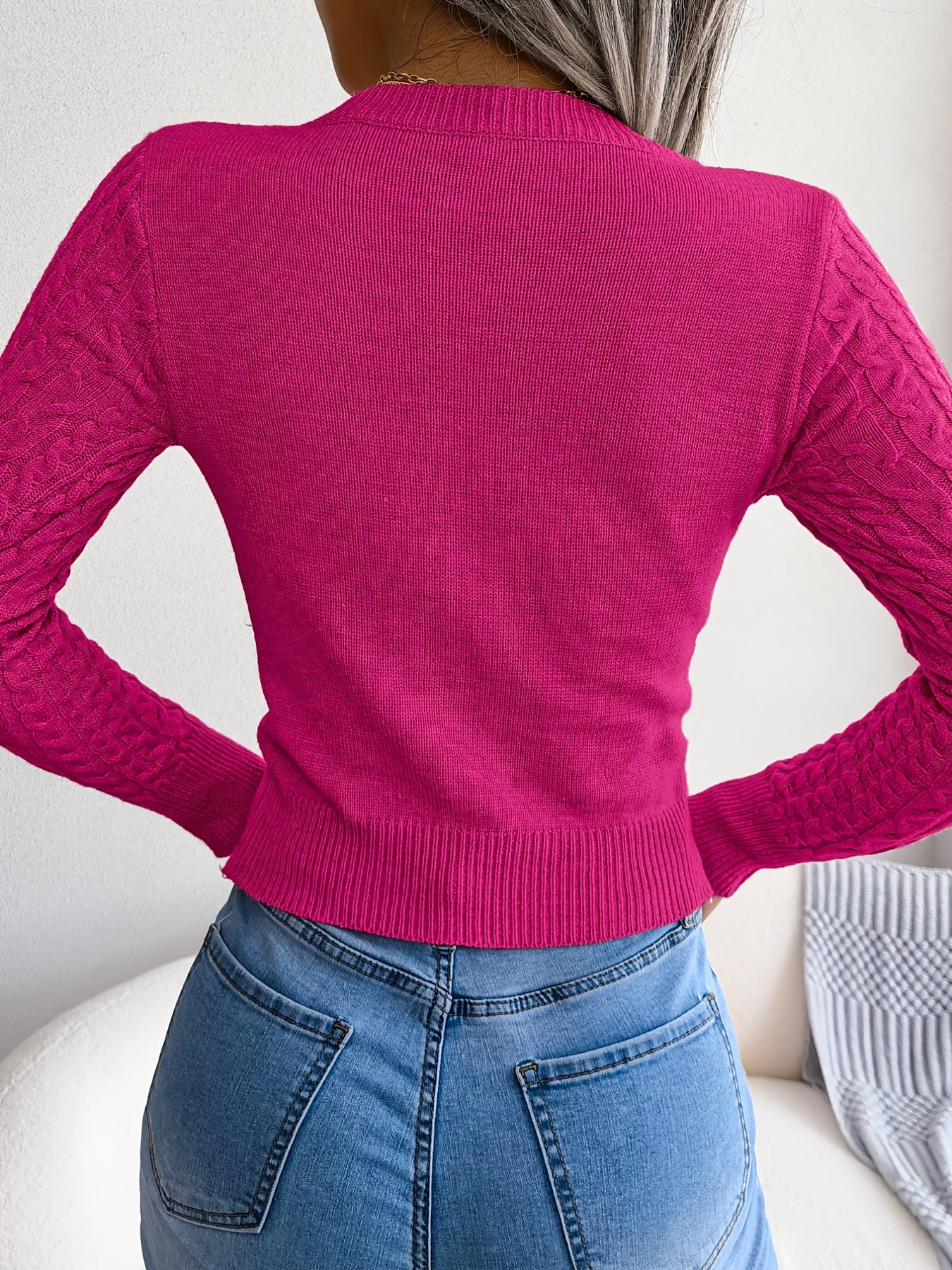 Suéter de Manga Larga para Mujer