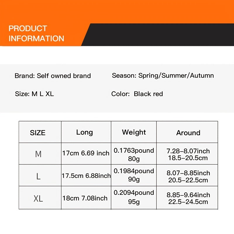 1 Par de Guantes Negros para Levantamiento de Pesas