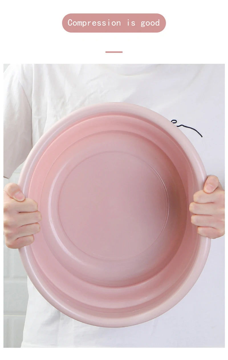 Foldable Plastic Basin Portable