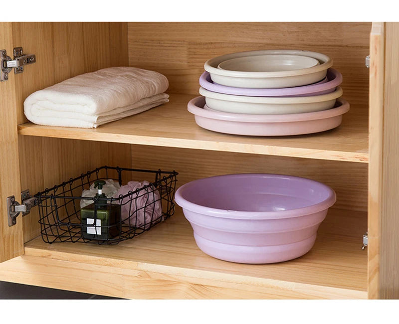 Foldable Plastic Basin Portable