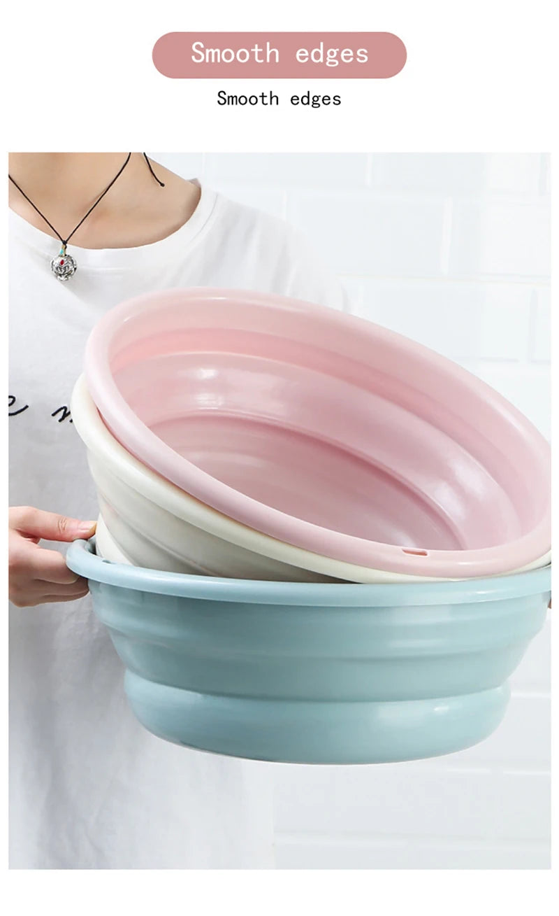 Foldable Plastic Basin Portable