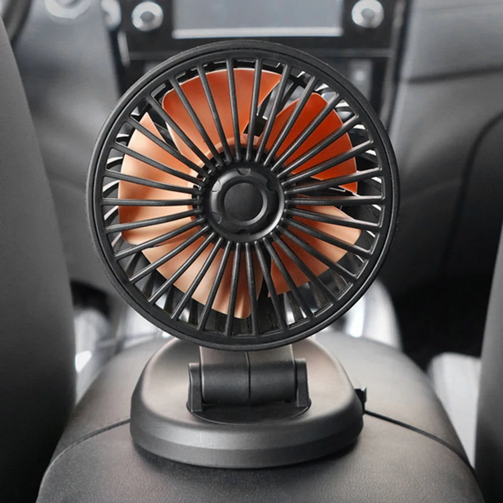 USB Car Fan 360 All-Round Adjustable