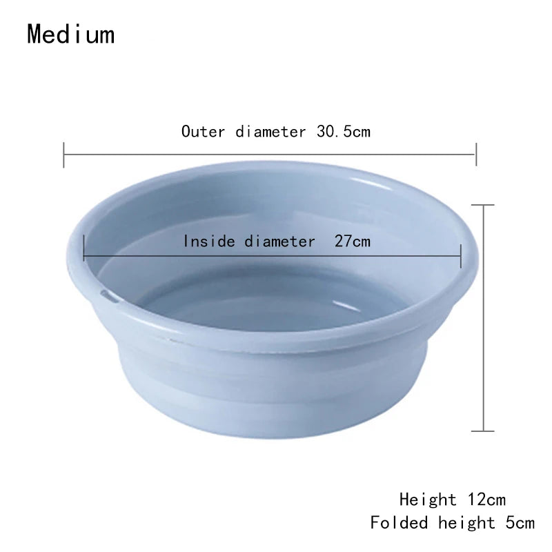 Foldable Plastic Basin Portable