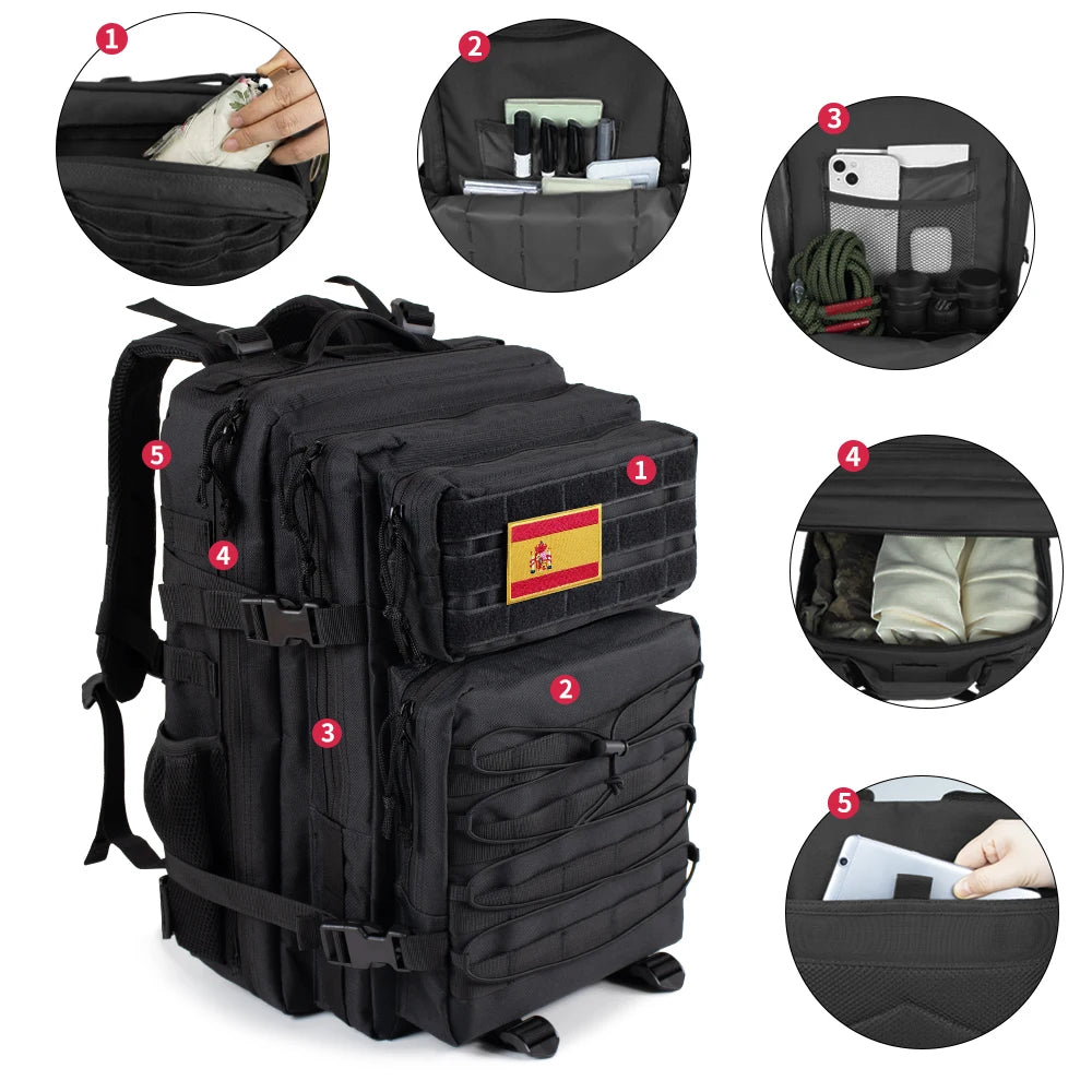 Gym BagTactical Backpack45L