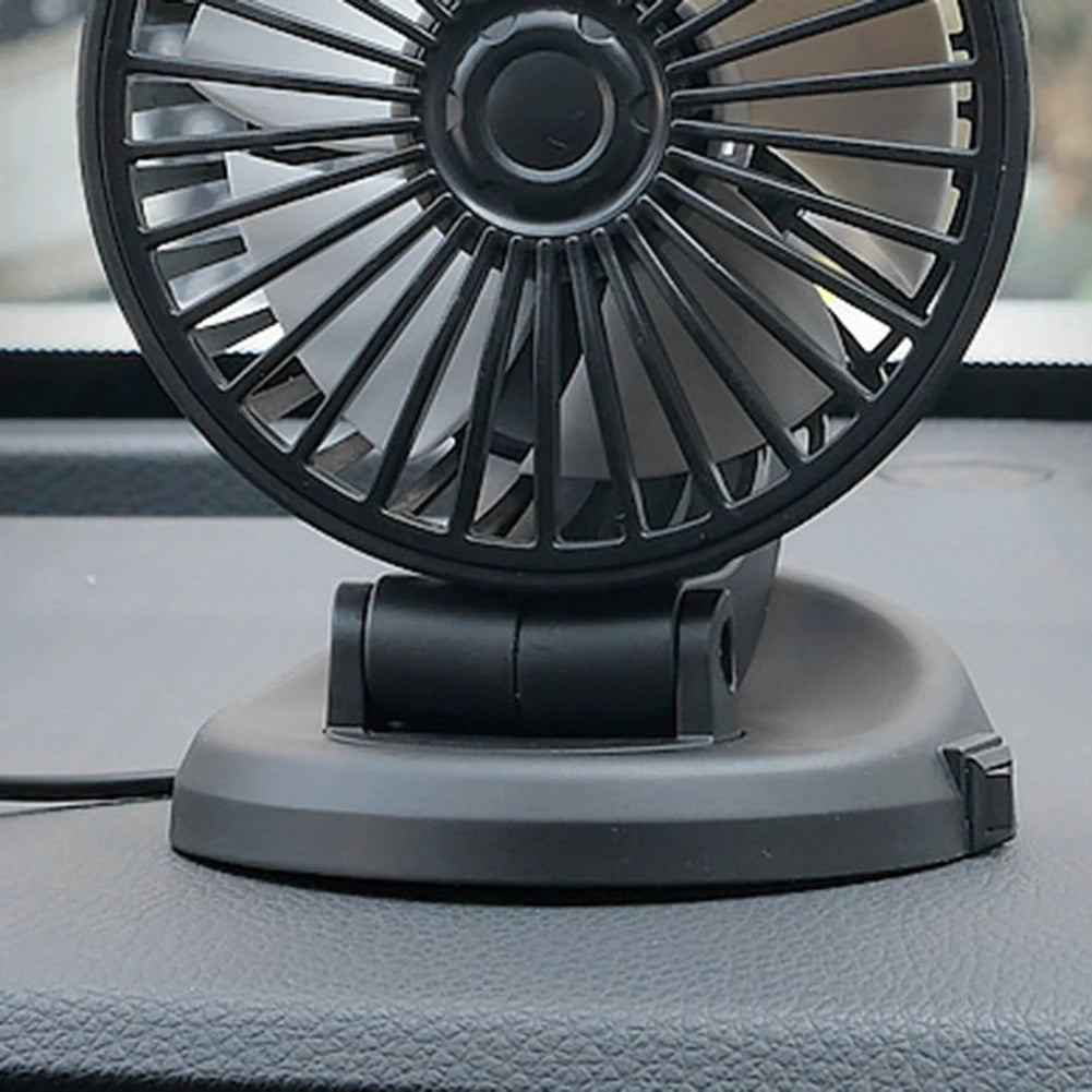 USB Car Fan 360 All-Round Adjustable