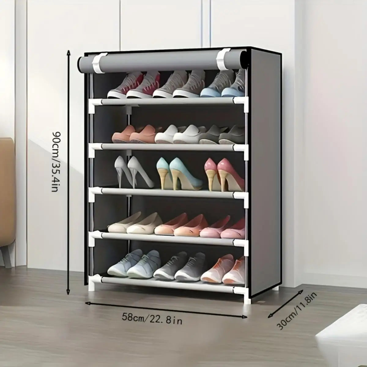 1 Set de Almacenamiento de Zapatos Antipolvo