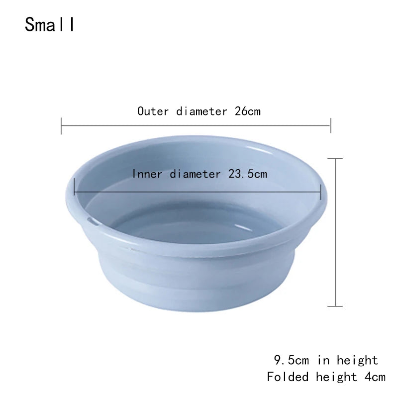 Foldable Plastic Basin Portable