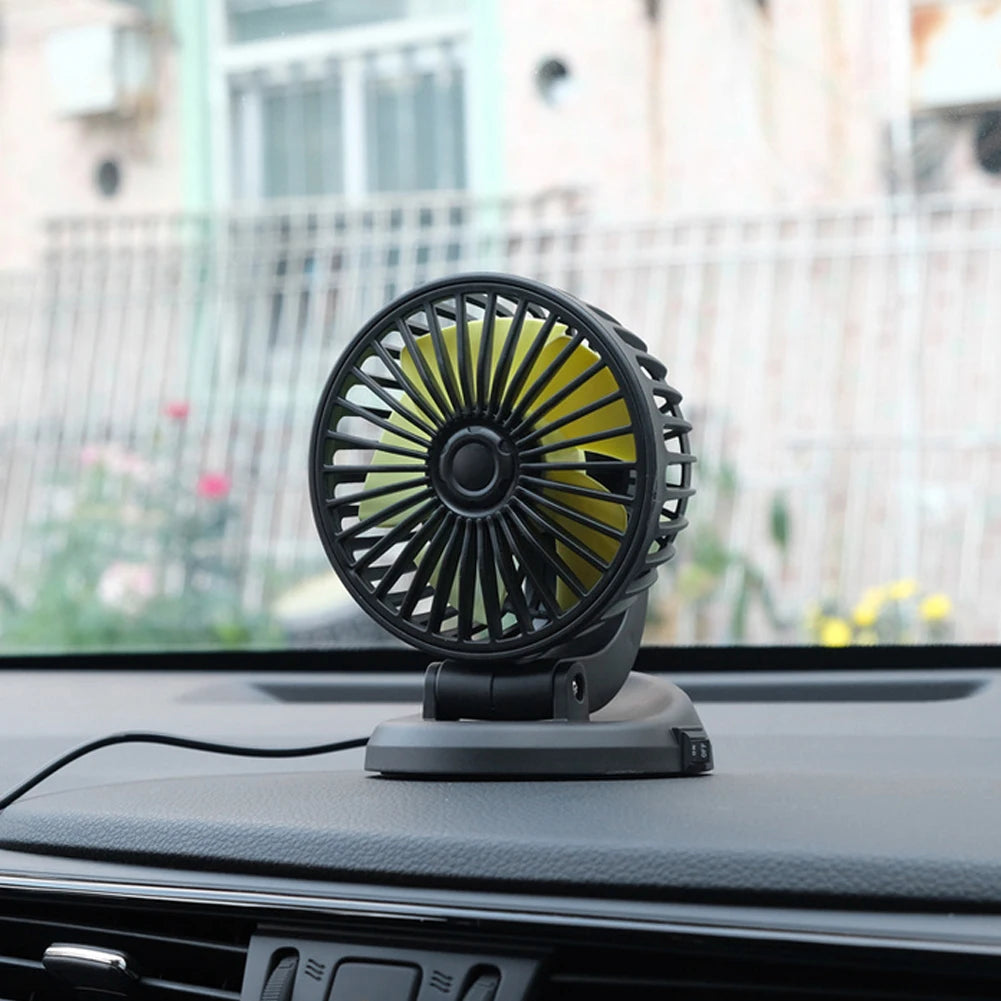 USB Car Fan 360 All-Round Adjustable