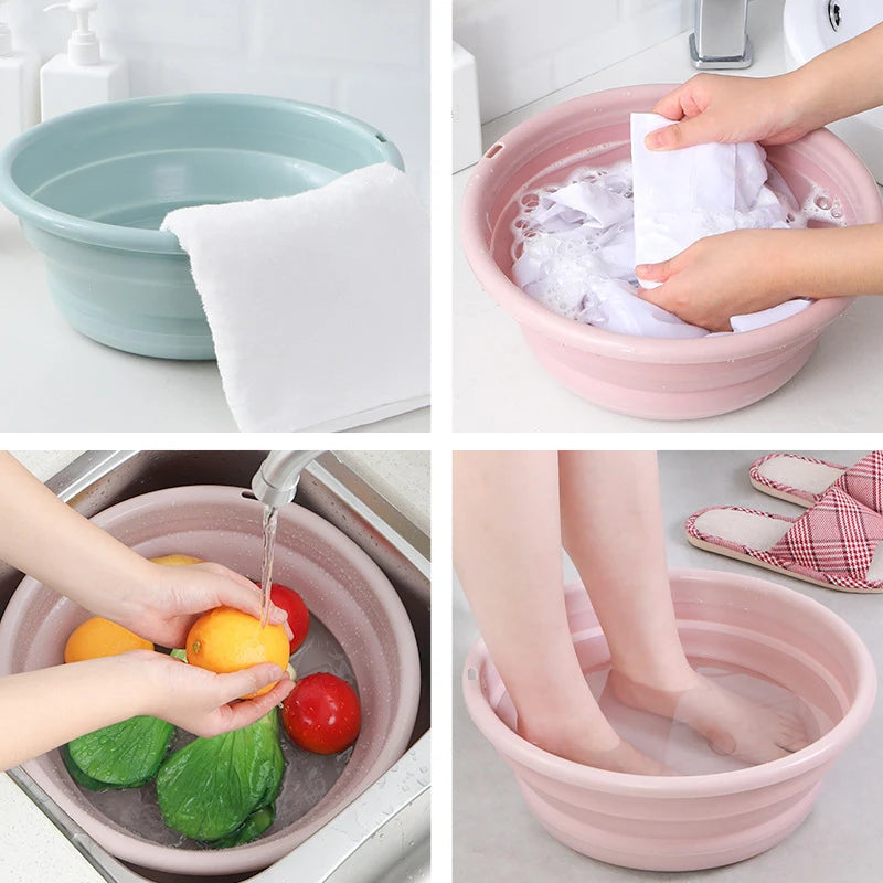 Foldable Plastic Basin Portable