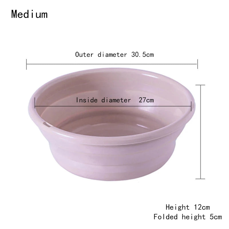 Foldable Plastic Basin Portable