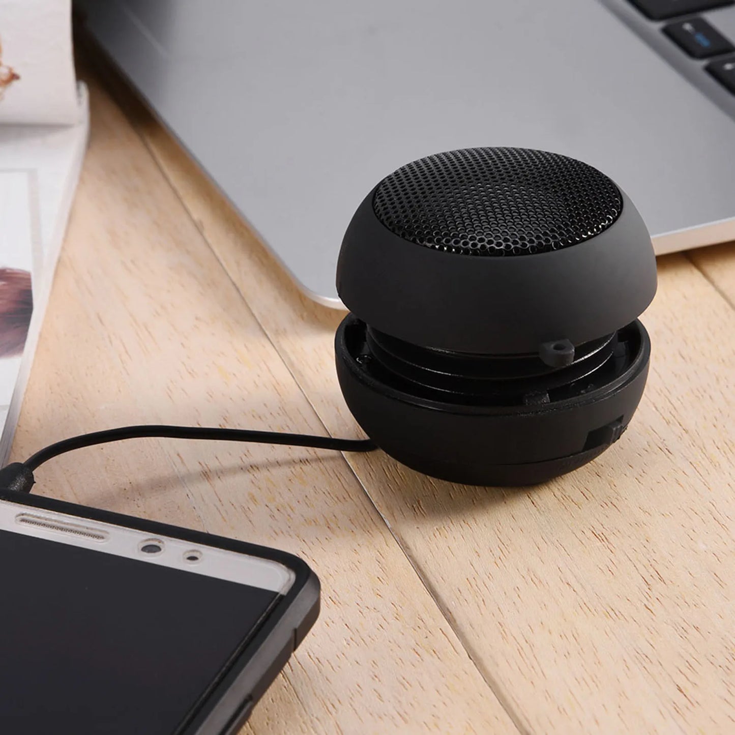 Mini Portable Travel Loud Speaker 3.5mm Jack