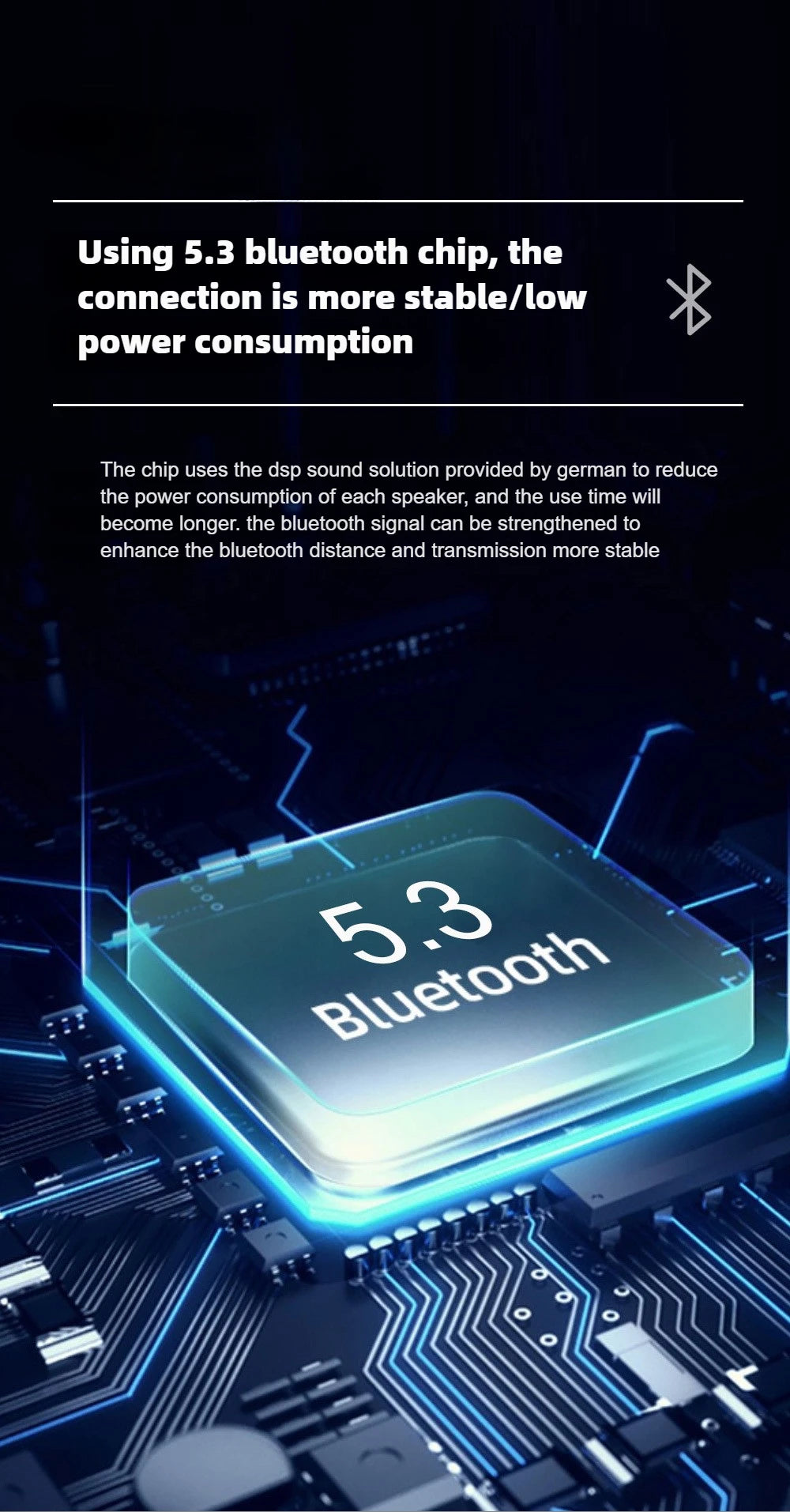 Altavoz Bluetooth Inalámbrico Portátil para Exteriores