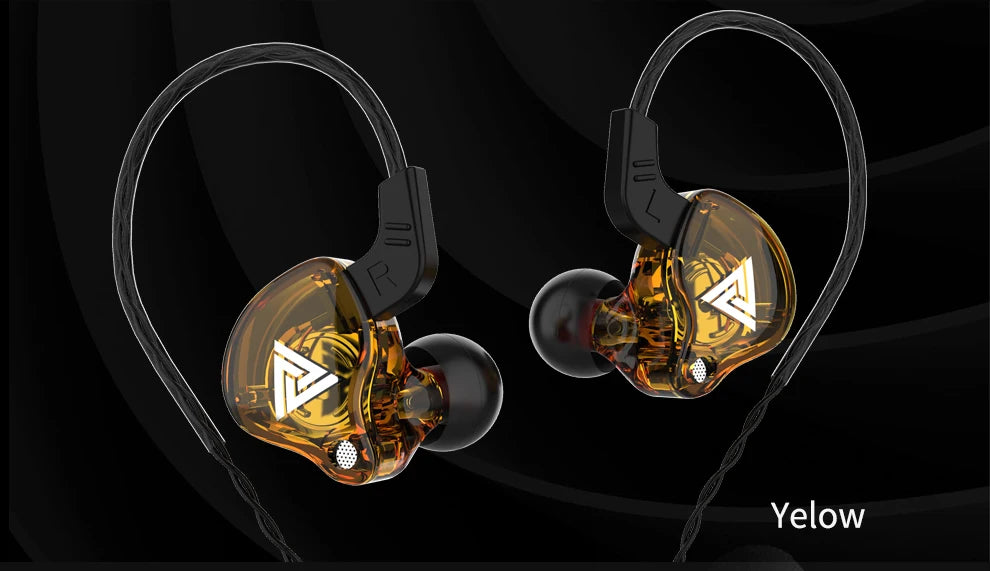 Original QKZ AK6 Copper Driver HiFi Wired Earphone