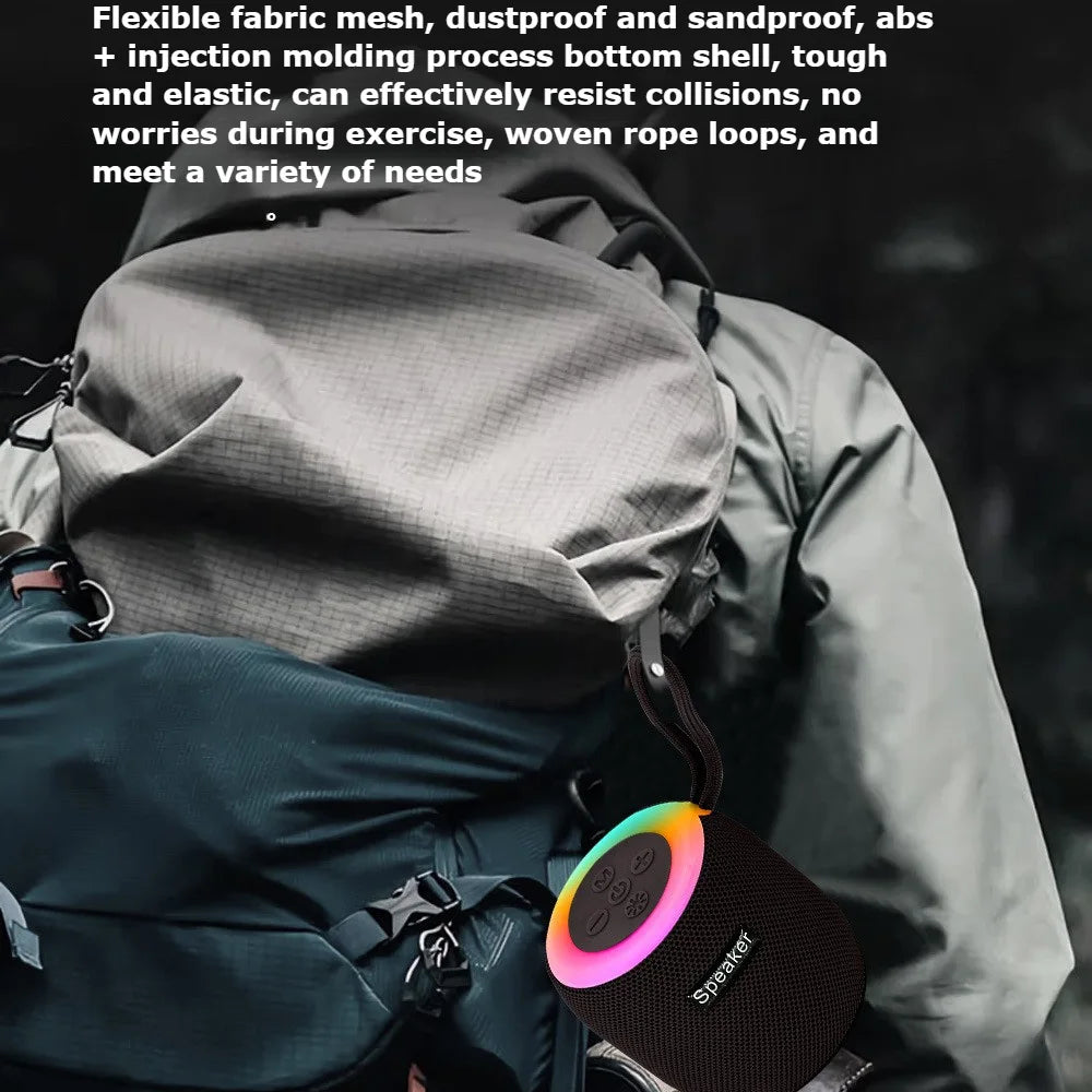 Altavoz Bluetooth Inalámbrico Portátil para Exteriores