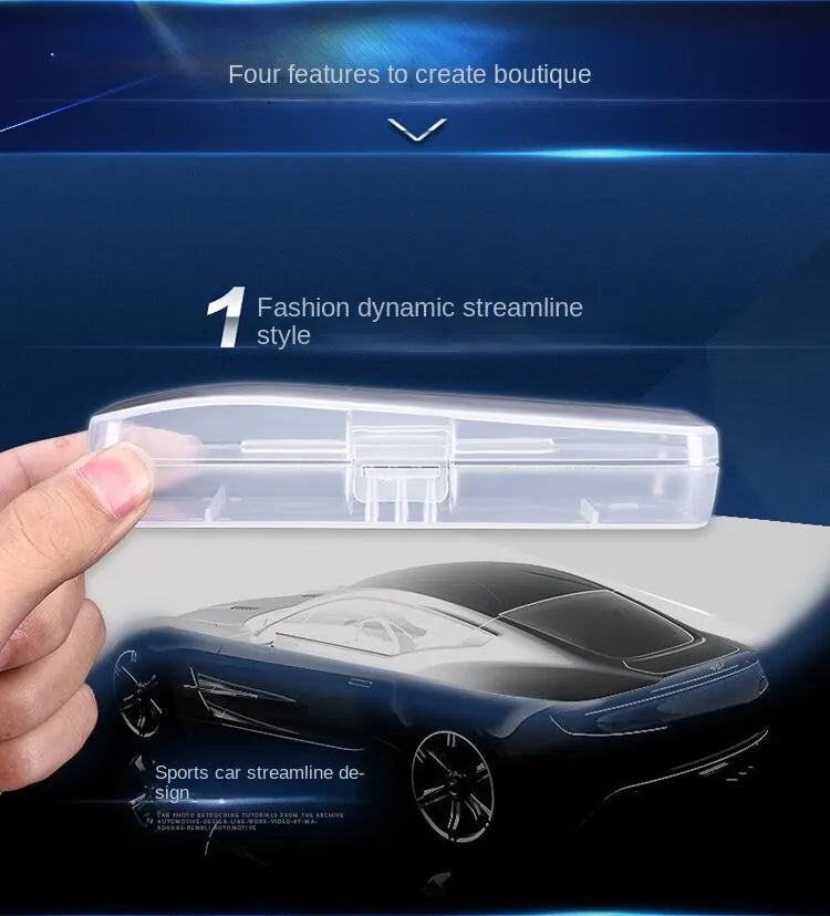 Stylish and Durable Shaving Storage Box for Razors