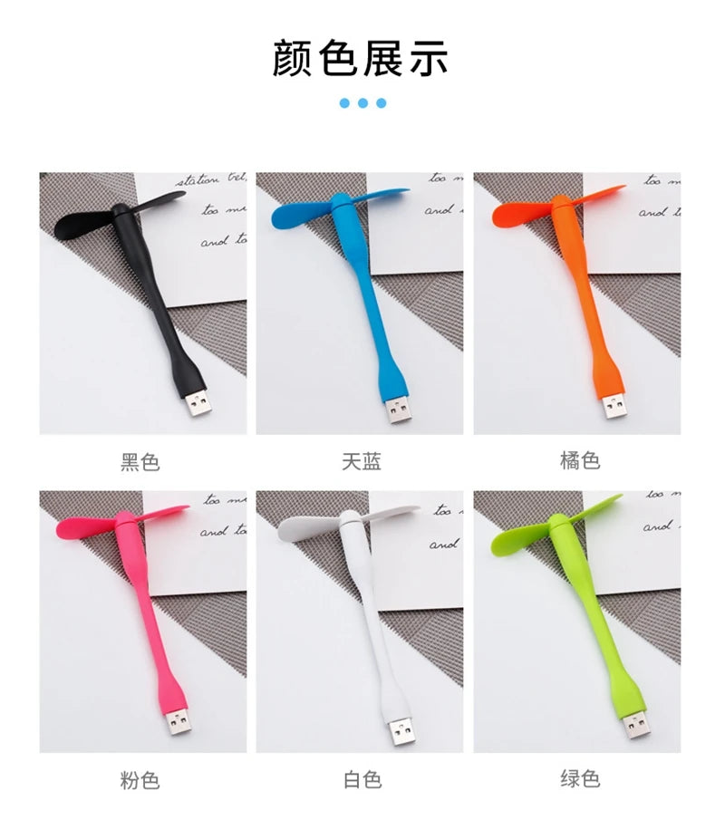 Mini USB Fan Flexible