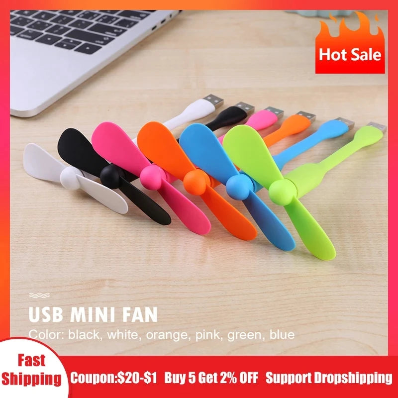 Mini USB Fan Flexible