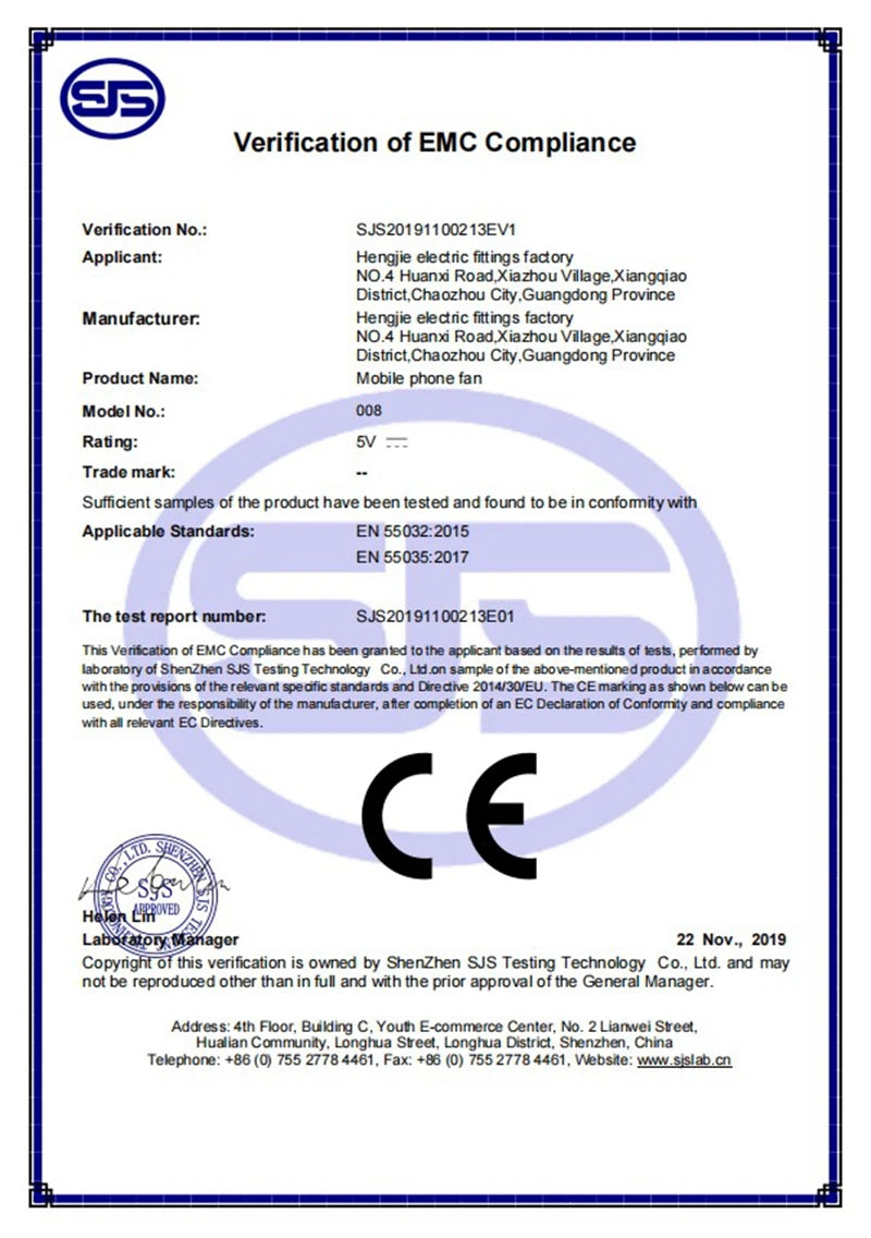 Mini USB Fan Flexible