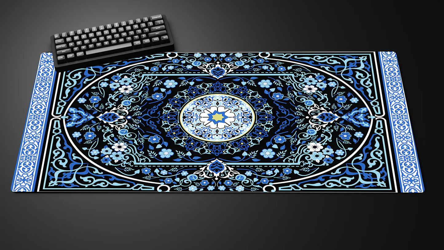 Red Persian Carpet Mouse Pad