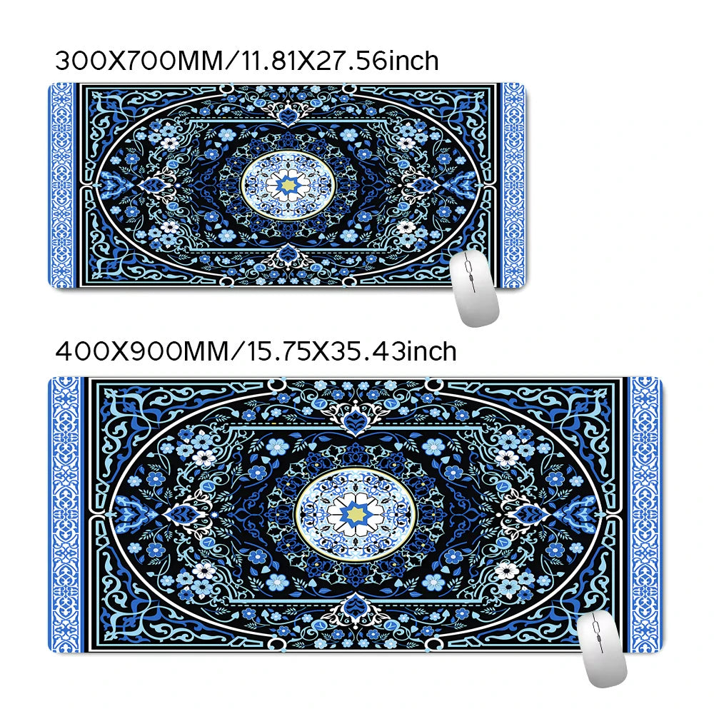 Red Persian Carpet Mouse Pad