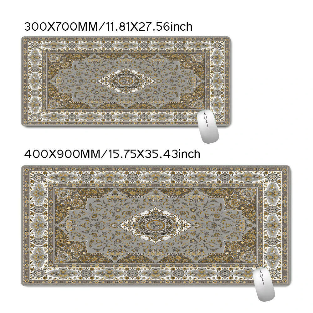 Red Persian Carpet Mouse Pad