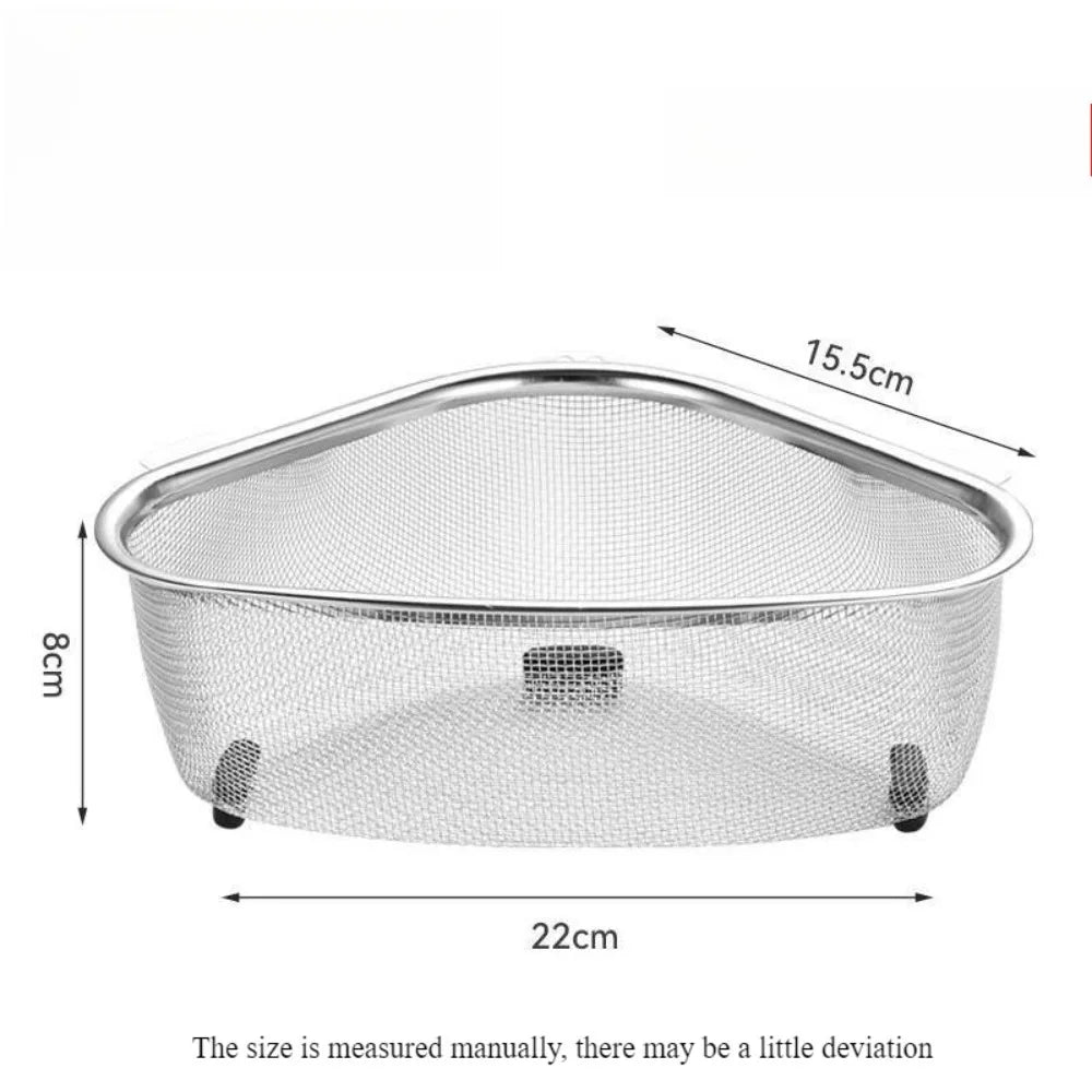 Kitchen Sink Stainless Steel Strainer Basket