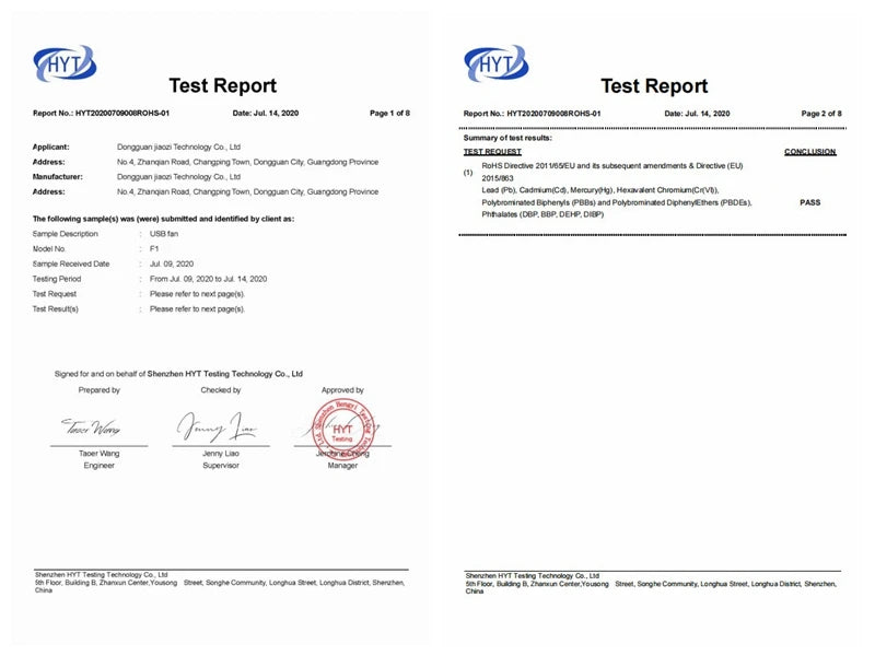 Mini USB Fan Flexible