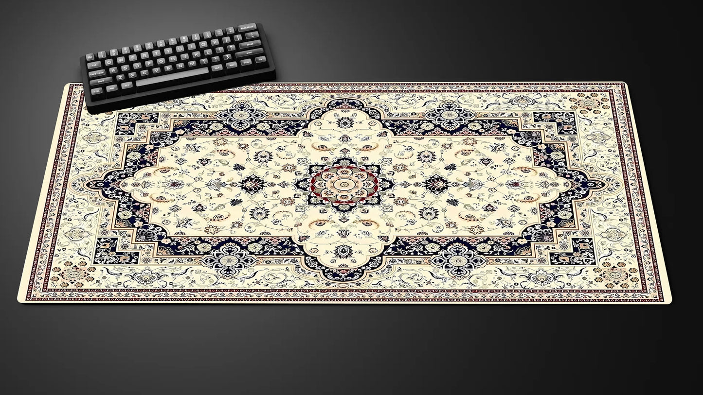 Red Persian Carpet Mouse Pad