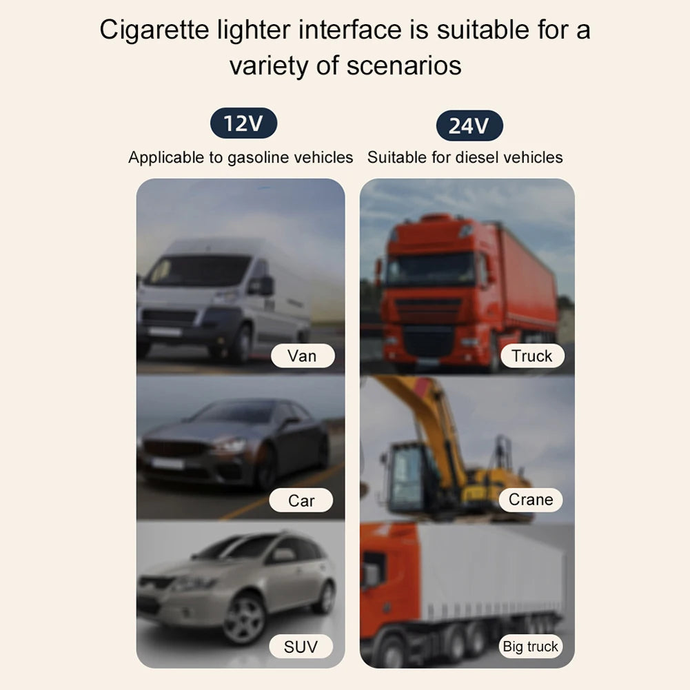 USB Car Fan 360 All-Round Adjustable