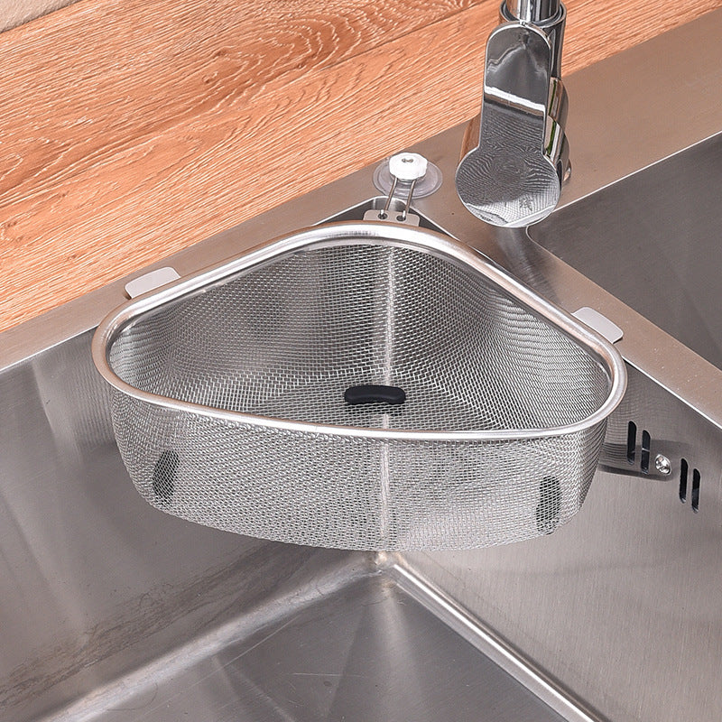 Kitchen Sink Drain Basket Stainless Steel