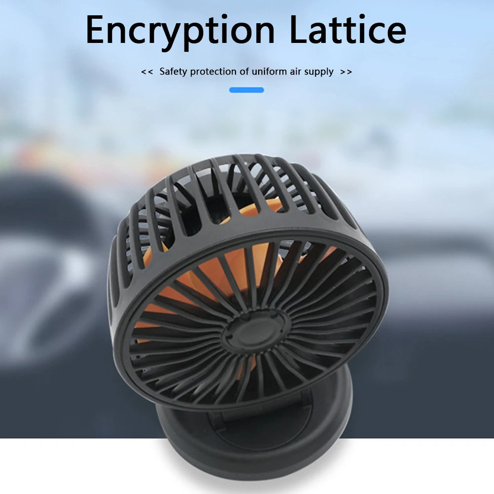 USB Car Fan 360 All-Round Adjustable