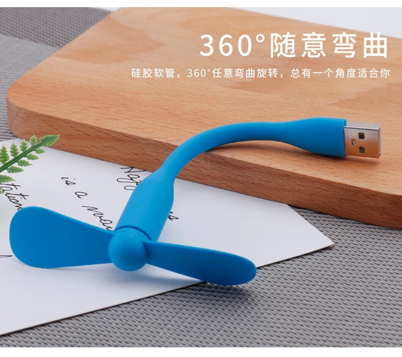 Mini USB Fan Flexible