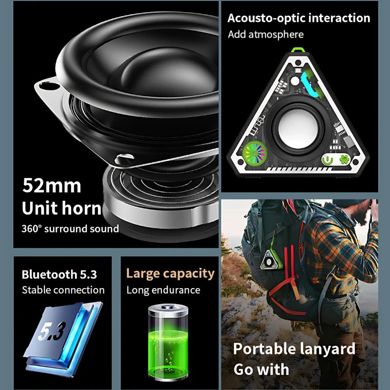 Portable TWS Bluetooth Speaker Audio