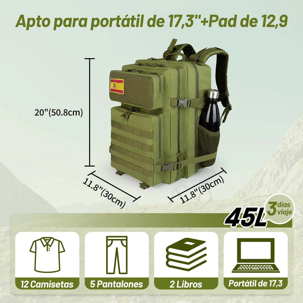 Gym BagTactical Backpack45L
