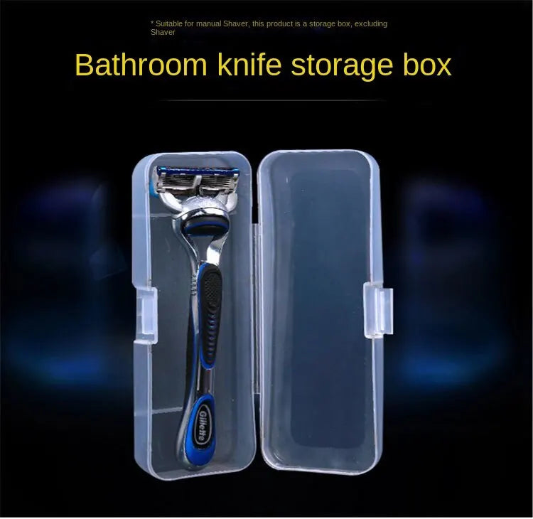 Stylish and Durable Shaving Storage Box for Razors