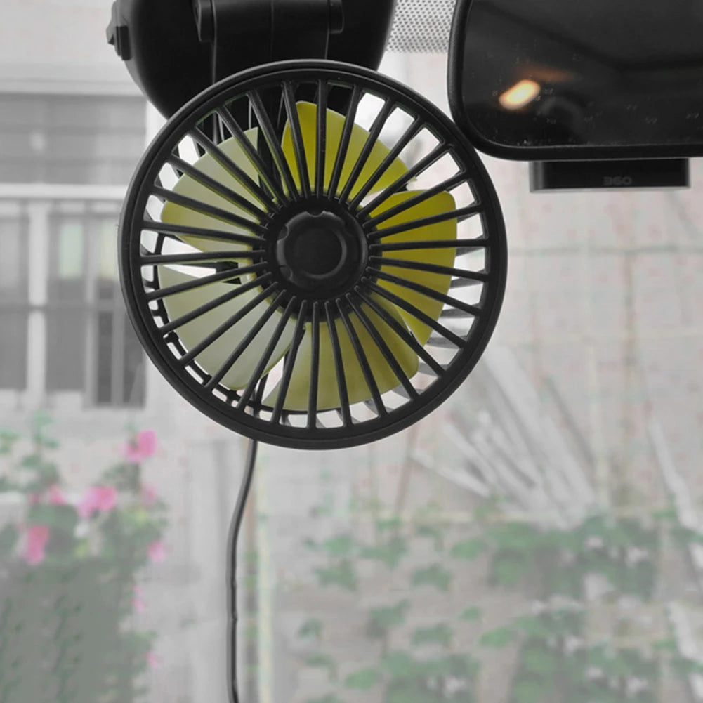 USB Car Fan 360 All-Round Adjustable