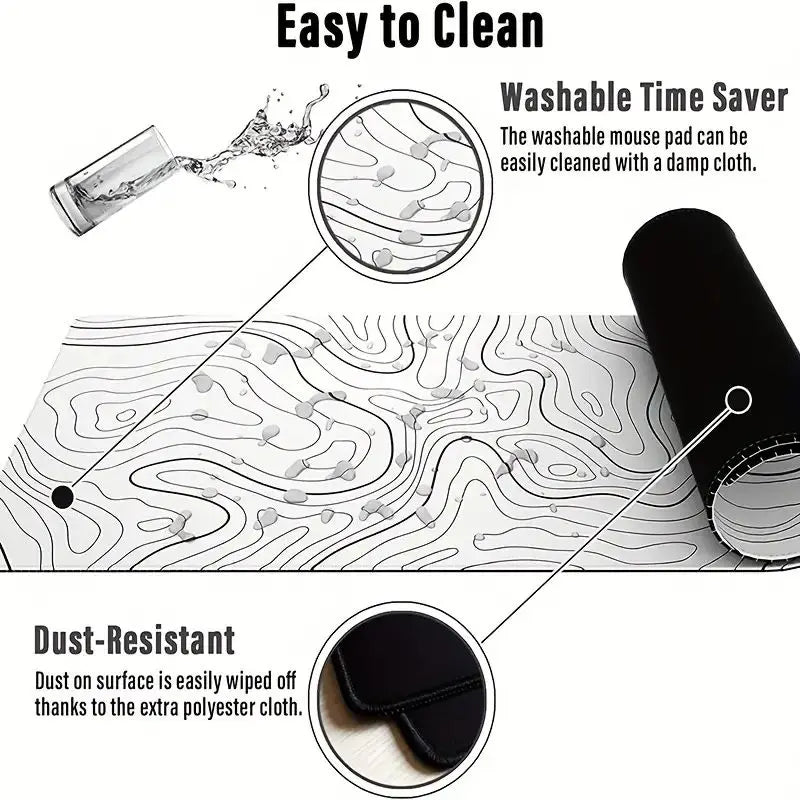 1 Alfombrilla Grande para Ratón de Escritorio