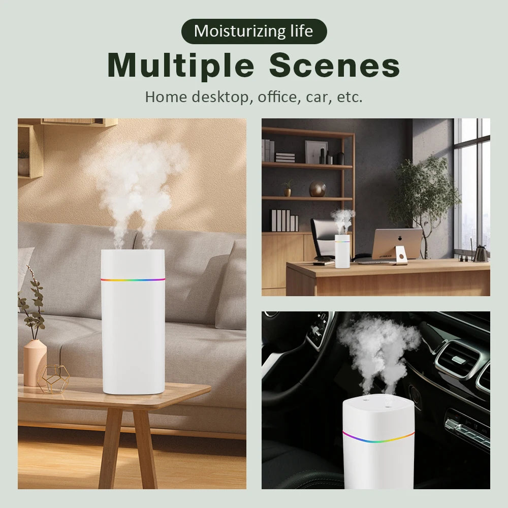 600ML Air Humidifier USB Charging