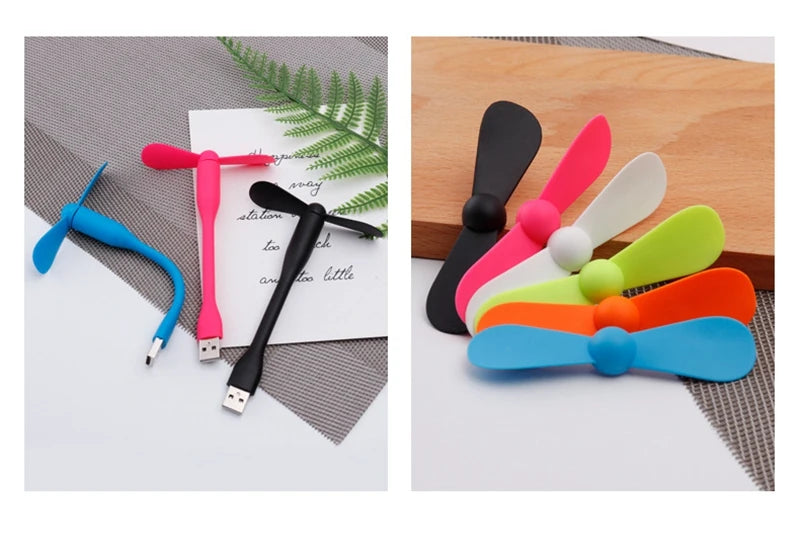 Mini USB Fan Flexible