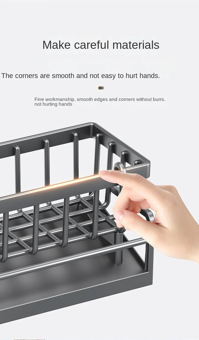 Organizador con Escurridor para Fregadero de Cocina