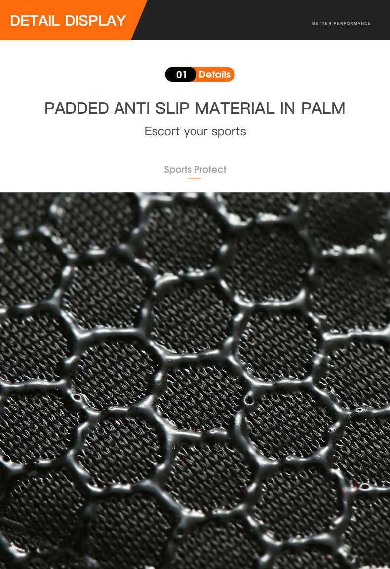 1 Par de Guantes Negros para Levantamiento de Pesas