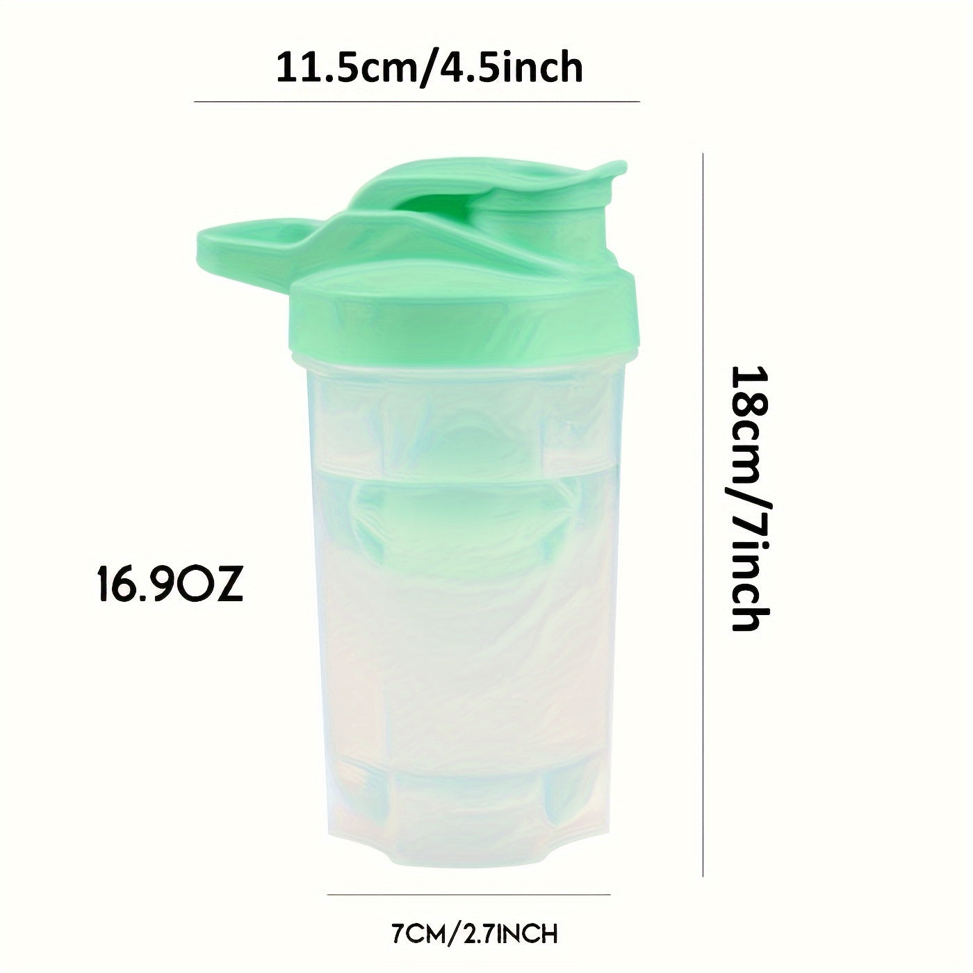 1 Shaker de Proteínas 500ml